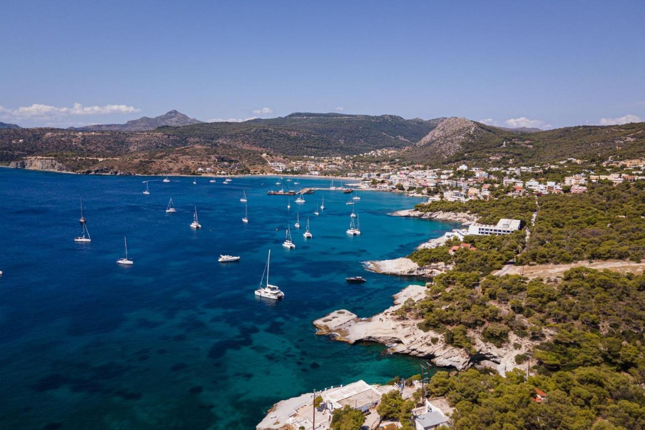 Aphaia Villa & Residences Aegina Ajía Marína Kültér fotó